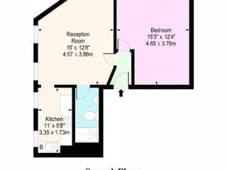 Sunny Corner Apartment in Center of London (2)